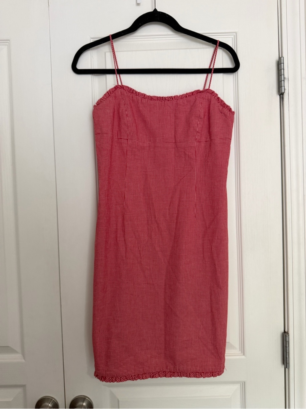 Tommy Hilfiger Red Gingham Mini Dress